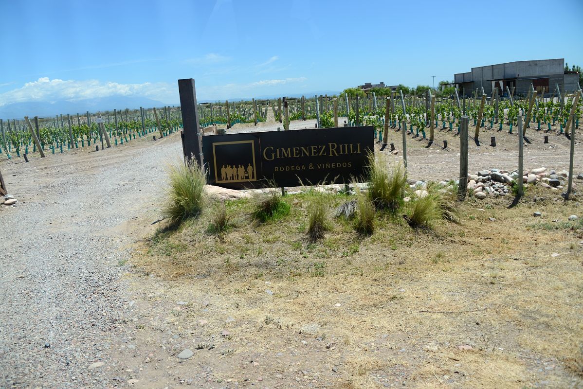 05-01 Arriving At Gimenez Rilli Winey Our Second Stop On The Uco Valley Wine Tour Mendoza